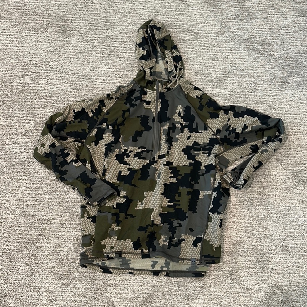 KUIU - Peloton 97 - 1/4 zip Hoodie - XXXL